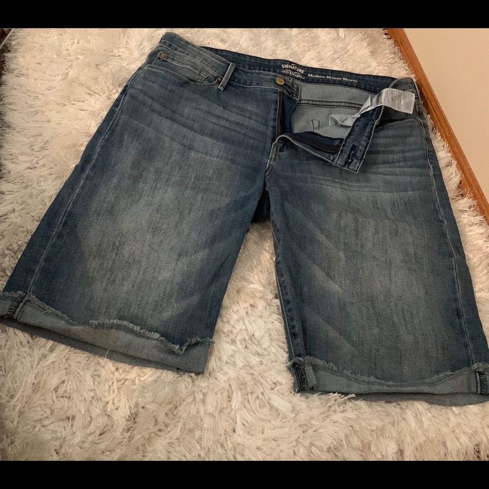 Levi denim shorts